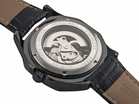 Buona monte napoleone ii blauw/rose automatisch herenhorloge - afbeelding 3 van  4