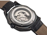 Buona monte napoleone ii goud/zwart automatisch herenhorloge - afbeelding 3 van  4