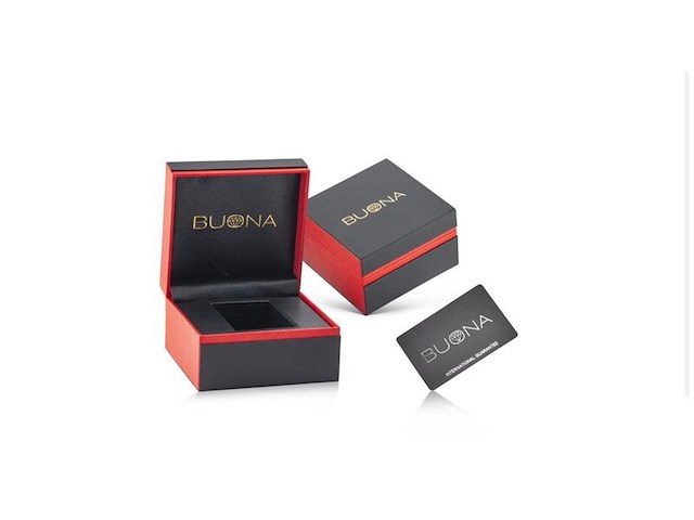 Buona rue de rivoli ii goud automatisch herenhorloge - afbeelding 4 van  4