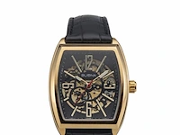 Buona rue de rivoli ii goud automatisch herenhorloge