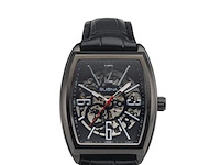 Buona rue de rivoli ii zwart automatisch herenhorloge - afbeelding 1 van  3