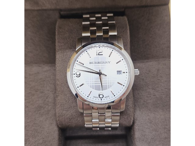 Burberry bu1308 herenhorloge - full set - afbeelding 4 van  10