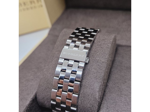 Burberry bu1308 herenhorloge - full set - afbeelding 8 van  10