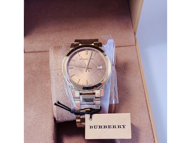 Burberry ‘the city’ unisex horloge - full set - afbeelding 1 van  4