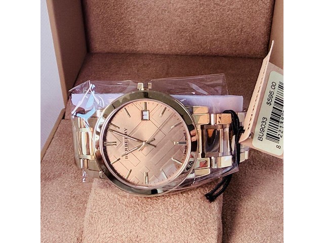 Burberry ‘the city’ unisex horloge - full set - afbeelding 2 van  4
