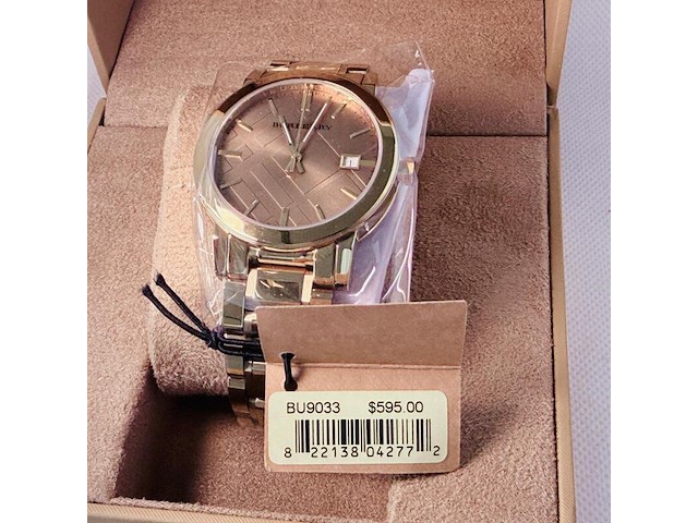 Burberry ‘the city’ unisex horloge - full set - afbeelding 3 van  4