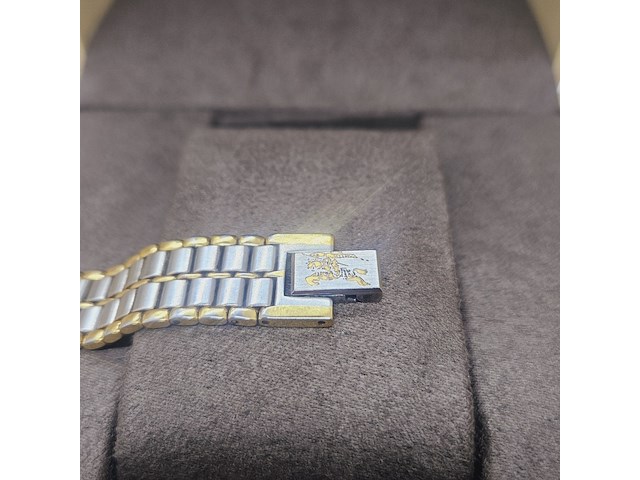 Burberry two tone dameshorloge - full set - afbeelding 7 van  10