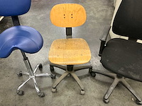 Bureau- en werkplaatsstoel (3x) - afbeelding 4 van  6