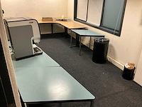Bureau-/ kantinetafel (5x) - afbeelding 1 van  5