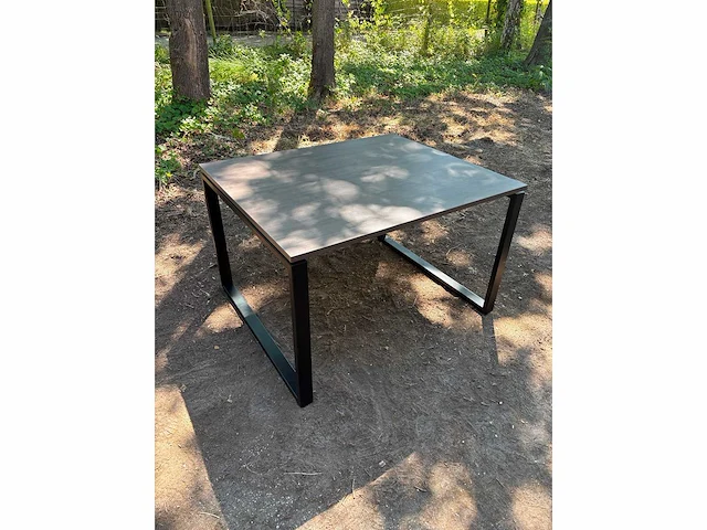 Bureau 100x100x75 cm u-poot - afbeelding 2 van  3