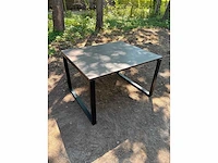 Bureau 100x100x75 cm u-poot - afbeelding 2 van  3