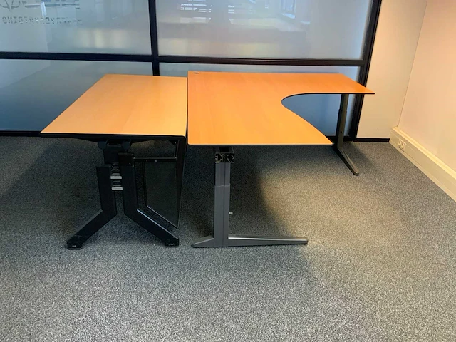 Bureau 160x80 / 200x160 cm (2x) - afbeelding 2 van  7