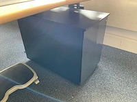 Bureau 200x100 - 200x100/80 - 180x50 cm (4x) - afbeelding 14 van  14