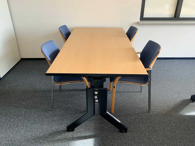 Bureau 200x100 - 200x100/80 - 180x50 cm (4x) - afbeelding 4 van  14