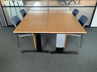 Bureau 200x100/80 - 200x100 - 160x80 cm (6x) - afbeelding 2 van  17