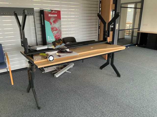 Bureau 200x100x80/75 cm (2x) - afbeelding 4 van  11