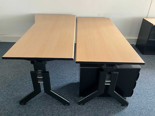 Bureau 200x80 cm (2x) - afbeelding 2 van  8