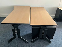 Bureau 200x80 cm (2x) - afbeelding 2 van  8