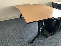 Bureau 200x80 cm (2x) - afbeelding 3 van  8