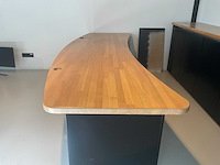 Bureau 273x80x75cm - afbeelding 3 van  6