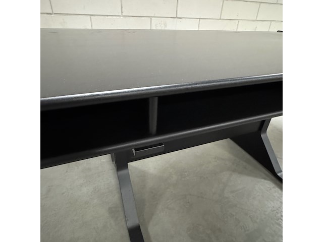 Bureau, bernini, 530, zwart, design by gianfranco frattini - afbeelding 3 van  17