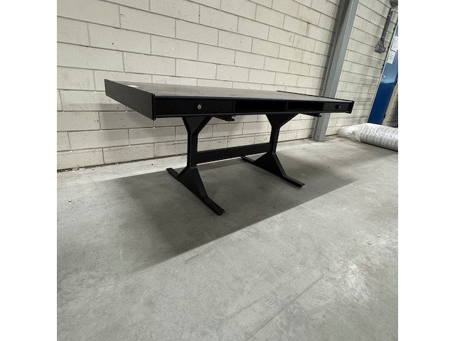Bureau, bernini, 530, zwart, design by gianfranco frattini - afbeelding 10 van  17