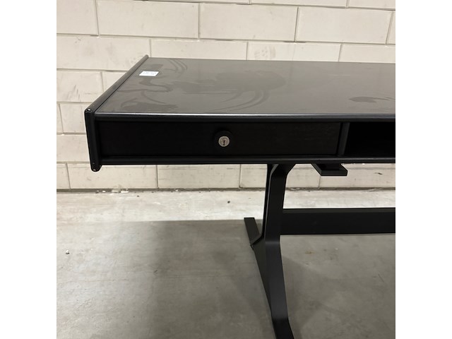 Bureau, bernini, 530, zwart, design by gianfranco frattini - afbeelding 11 van  17