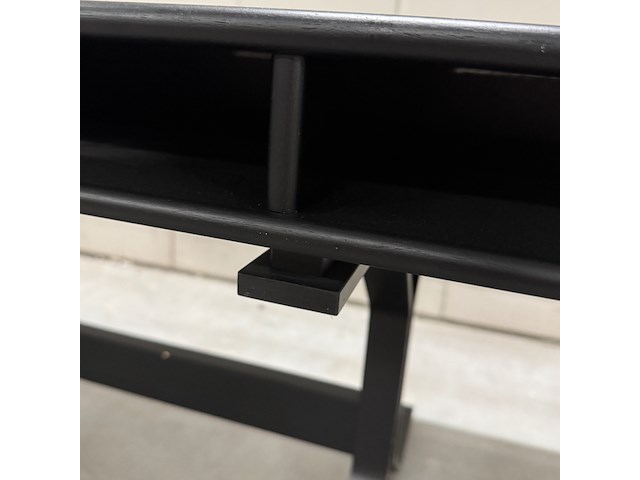 Bureau, bernini, 530, zwart, design by gianfranco frattini - afbeelding 12 van  17