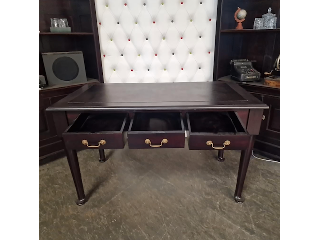 Bureau chesterfield, engels, mahonie - afbeelding 2 van  4