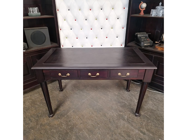 Bureau chesterfield, engels, mahonie - afbeelding 4 van  4