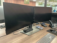 Bureau + dell 27” schermen + bureaustoel - afbeelding 3 van  8