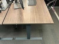 Bureau + dell 27” schermen + bureaustoel - afbeelding 2 van  8