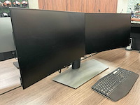 Bureau + dell 27” schermen + bureaustoel - afbeelding 4 van  8