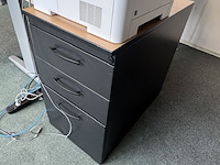 Bureau en 2x ladenkast - afbeelding 3 van  5