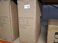 Bureau-/gamestoel met rgb verlichting, zwart - afbeelding 3 van  3