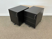 Bureau ladenkast (2x) - afbeelding 1 van  5