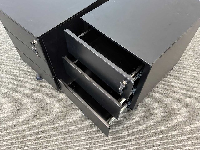 Bureau ladenkast (2x) - afbeelding 3 van  5
