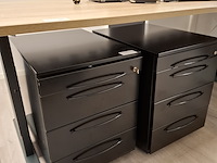 Bureau met 2x ladeblok - afbeelding 6 van  6