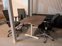 Bureau met 4x bureaustoel - afbeelding 2 van  8