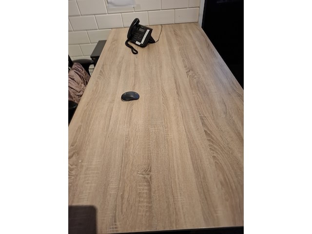 Bureau met bureaustoel en 3x ladeblok - afbeelding 4 van  8