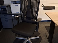 Bureau met bureaustoel en 3x ladeblok - afbeelding 6 van  8