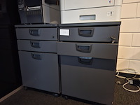 Bureau met bureaustoel en 3x ladeblok - afbeelding 8 van  8