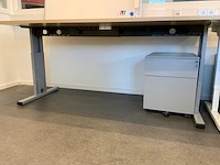 Bureau met ladeblok (4x) - afbeelding 4 van  12