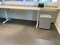 Bureau met ladeblok (4x) - afbeelding 7 van  12