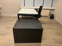 Bureau met vast ladenblok (2x) - afbeelding 2 van  6