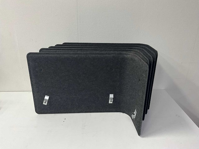 Bureau scheidingswand 80x55,5 cm (5x) - afbeelding 1 van  5
