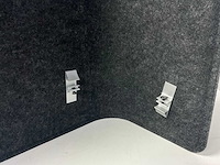 Bureau scheidingswand 80x55,5 cm (5x) - afbeelding 4 van  5