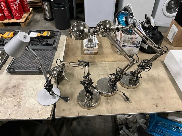 Bureaulamp (4x) - afbeelding 1 van  4