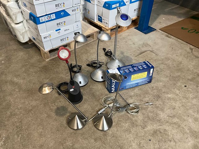 Bureaulamp (7x) - afbeelding 1 van  6