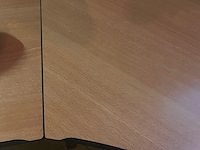 Bureauopstelling + bureau-, en conf. stoelen, volkorn blad en zwart, 2020 - afbeelding 6 van  10